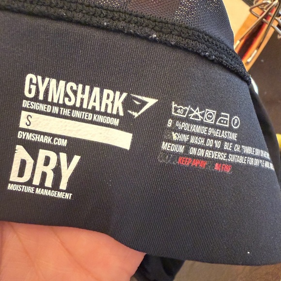 Gymshark Black Sleeveless Top - Picture 6 of 8